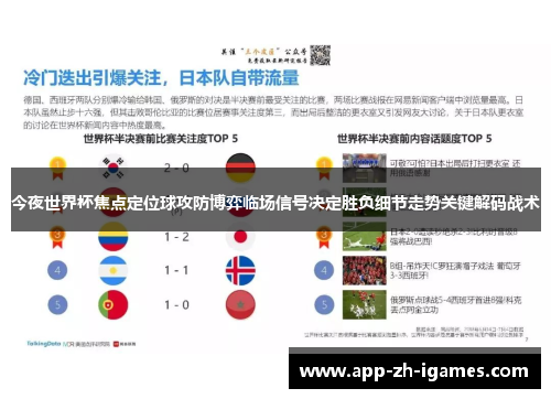 今夜世界杯焦点定位球攻防博弈临场信号决定胜负细节走势关键解码战术